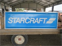 StanCraft Light Blue Sign