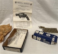 Original box & paperwork for Smith & Wesson 38