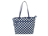 Kate Spade Navy & White Spotted Tote Bag
