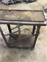 Unique metal table
