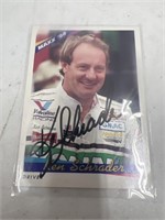 1994 NASCAR Ken Schrader Signed Card