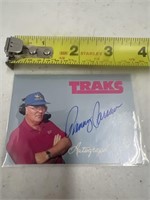 1992 Traks Autograph Series Benny Parson Signed