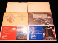 1976, 1980, 1990, 1996, 2006 Mint Sets