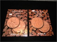 (2) Albums Lincoln Cents 1941-2013  (180 coins)