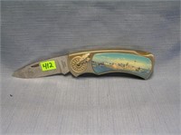 City themed pocket knife