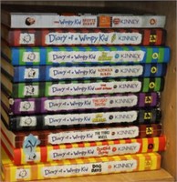 SELECTION OF DIARY OF A WHIMPY KID BOOKS