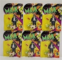 (6) 1995 Kenner "The Mask" Action Figures