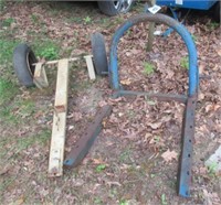 3 Point forks and utility trailer frame.