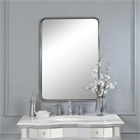 $180  Bathroom Mirror  24x36 Rounded Rectangle Mir