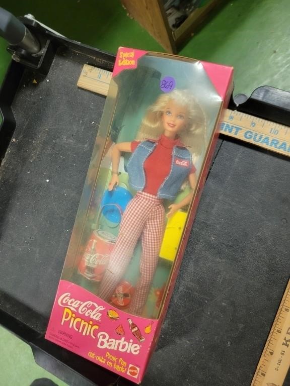 Coca Cola Picnic Barbie Doll