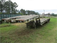 40' Military Equipment Trailer With Double Ramps