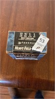 Federal 12 gauge 2.75 inches long 1220 FPS HEAVY