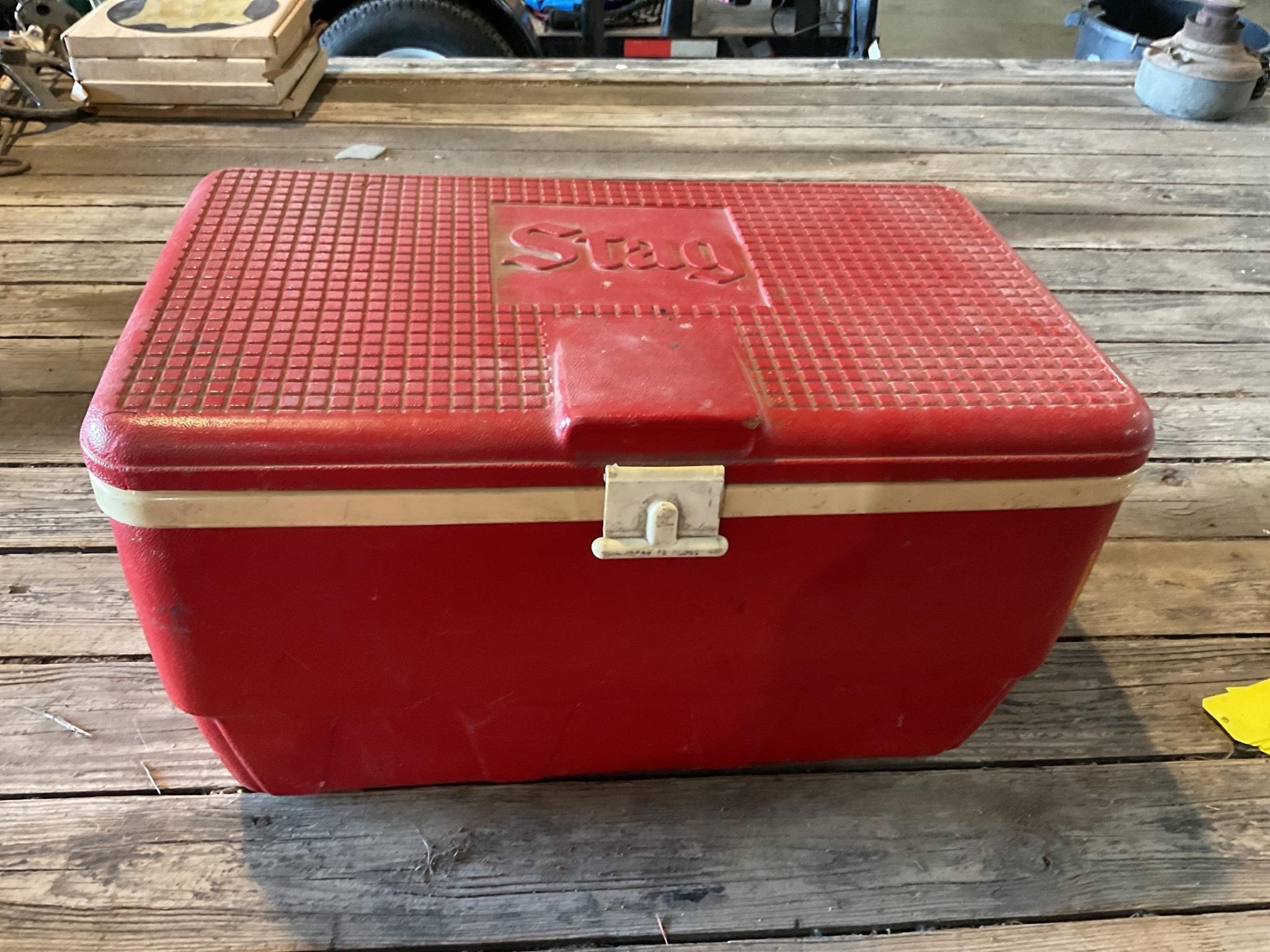 Vintage Stag Beer igloo cooler Breweriana