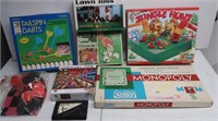Misc Lot-Board Games, Yard Games