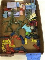 TOY SOLDIERS, TOY CARS, TOY FURNITURE