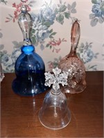 Vintage Collection of Glass Bells - 3