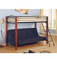 Bunk Bed W/ Folding Day Bed Bottom