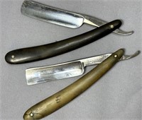 (2) Antique Straight Razors See Photos for