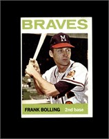 1964 Topps #115 Frank Bolling EX to EX-MT+