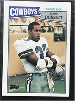 1987 TOPPS TONY DORSETT