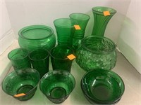 Green Glass Lot