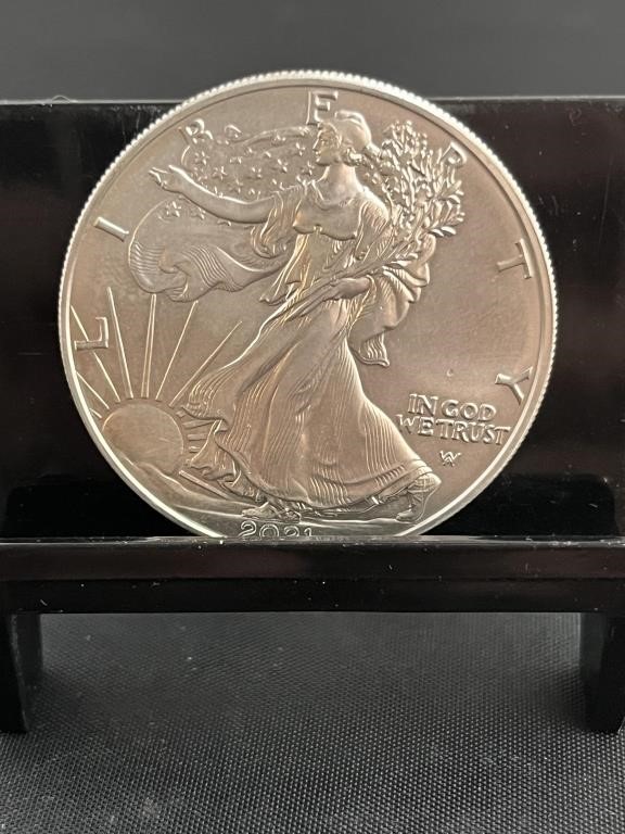 2001 American Silver Eagle Type 2