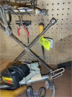 MISC GROUP OF TOOLS INCLUDING DEWALT CHARGER, LUG