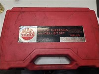 Mac tools delux threading drill bit set,  117