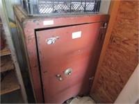 100 YEAR OLD LARGE FLOOR SAFE