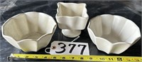 3 Hull Pottery Planters