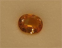 Oval Yellow Sapphire 0.80 ct, 6 x 5mm NIB
