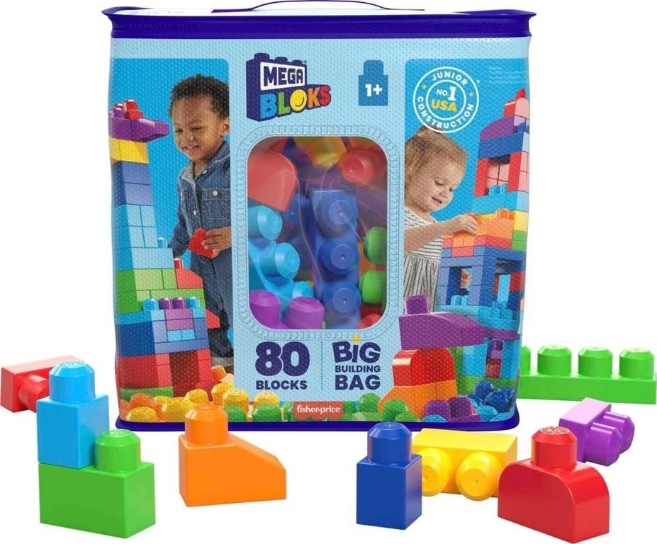 MEGA BLOKS Fisher-Price Toddler Block Toys, Big Bu