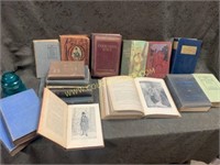 Great lot of old books for decorating