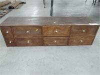 Vintage 8-Drawer Apothecary Cabinet