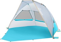 WolfWise UPF 50+ 4P Beach Tent Large Blue