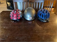 3 HELMETS