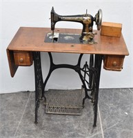 1892 Singer Treadle Sewing Machine & Stand