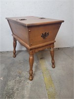 Vintage Dough Box Accent Side End Table