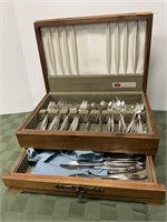 1847 Rogers Silver Plated Silverware Set