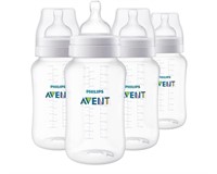 Philips AVENT Anti-Colic Baby Bottles, 11oz, 4pk,