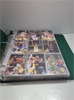 Binder of Assorted Basketball Cards