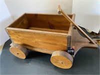 Toy Wood Wagon 24"x10"