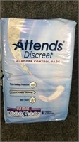 attends bladder control pads