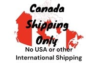 Canada Shipping Only.