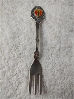 Vintage Souvenir German Silver plate Spoon - 4.5"