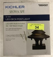 KICKLER 12V LED DECK POST LIGHT