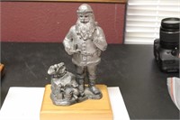 A Michael Ricker Pewter with COA
