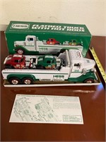 HESS FLATBED TRUCK WITH HOT RODS