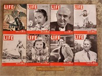 8ct 1948 Life Magazines