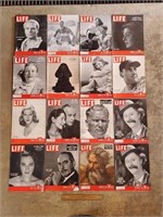 16ct 1948 & 1949  Life Magazines